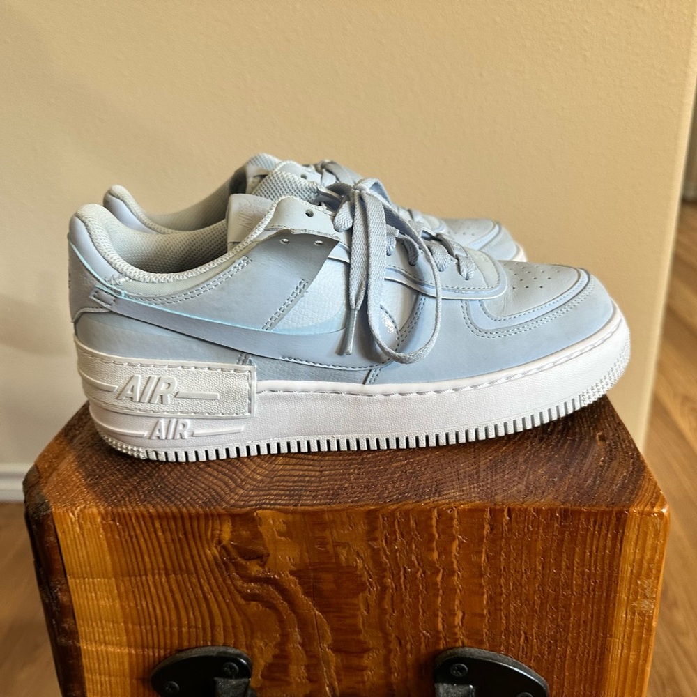 Nike Air Force 1 Shadow Hydrogen Blue  Womens 9 US